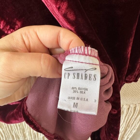 CP Shades Sibella Velvet Top - Picture 4 of 6